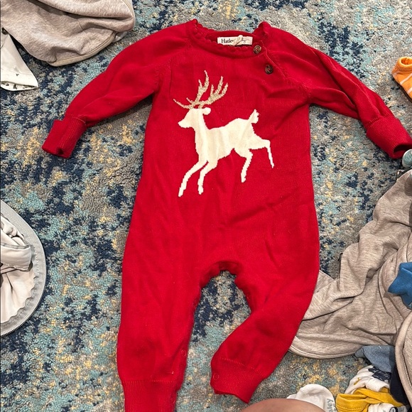 Hatley Other - Boutique, reindeer, Christmas onesie